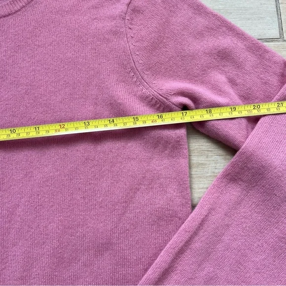 Hillard & Hanson 100% Cashmere Cardigan Classic Small Button-Front Crewneck Prep - Picture 6 of 8